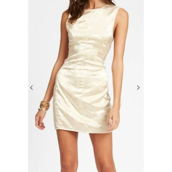 Lioness Dresses & Skirts - LIONESS Cream Mini Dress size XL